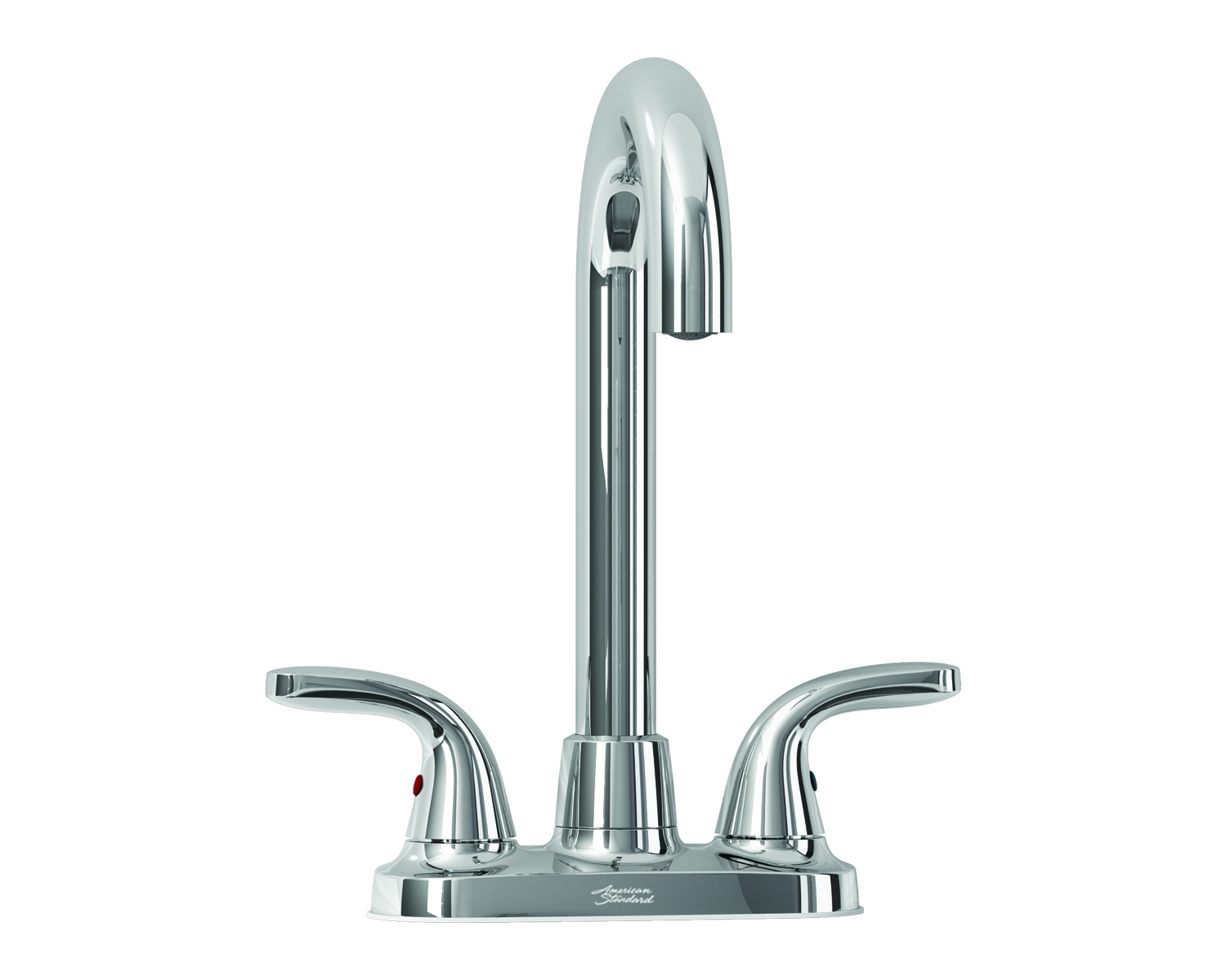 Cadet 4-In. Centerset 2-Handle Bar Sink Faucet 1.5 GPM with Lever Handles